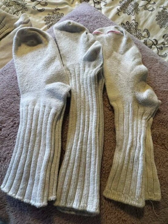 Fruit of the Loom Accessories - 20 + Pairs of Vintage Slouch - Scrunch and Turn Cuff socks Mostly cotton